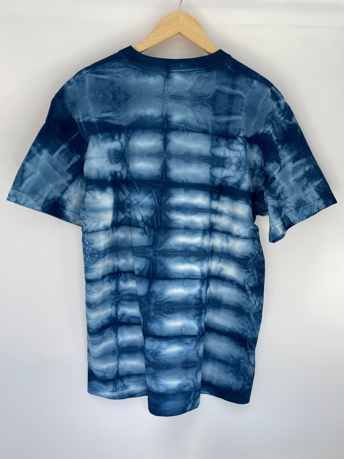 藍染めTシャツ Lサイズ